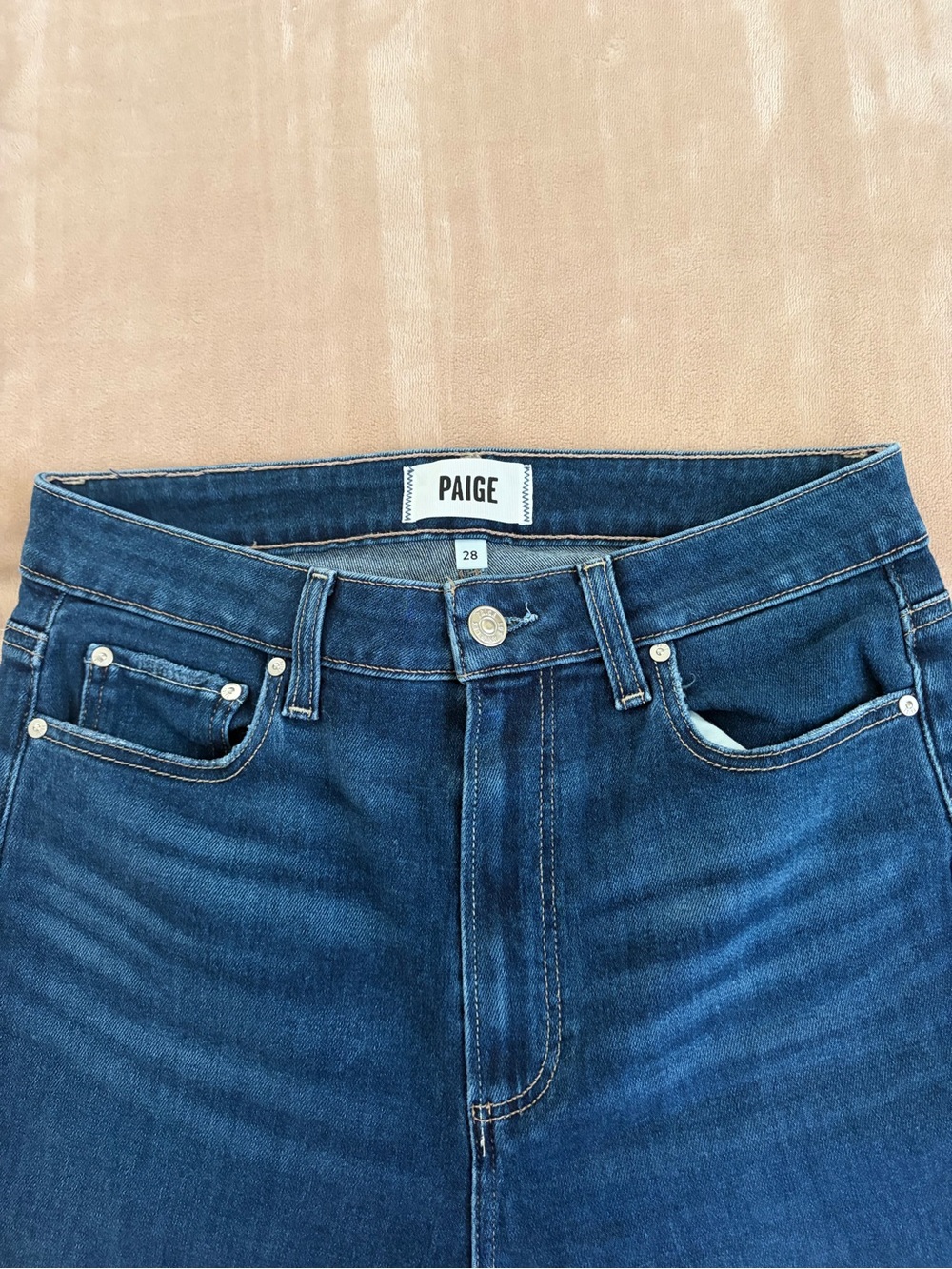Paige Jeans Claudine Cropped boot cut